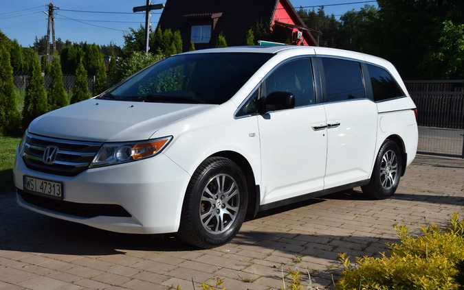 Honda Odyssey cena 59900 przebieg: 214000, rok produkcji 2012 z Siedlce małe 301